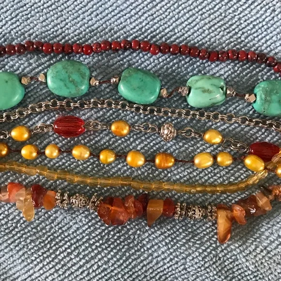 Boston Proper 7 Strand Twisted Necklace - Picture 9 of 9